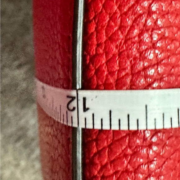 Mk Red Studded Backpack - Picture 7 of 10